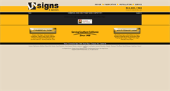 Desktop Screenshot of lasignsbanners.com